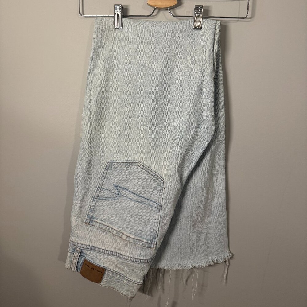 American Eagle Highest Rise Baggy Straight Jeans